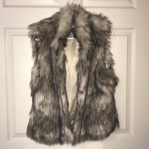 Ci Sono Faux Fur Vest